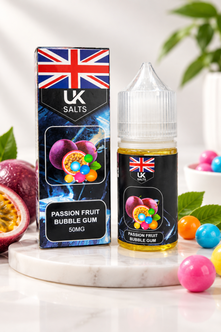 Ice Passion Fruit Bubble Gum 50mg